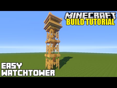 Minecraft Military Base Guard Tower